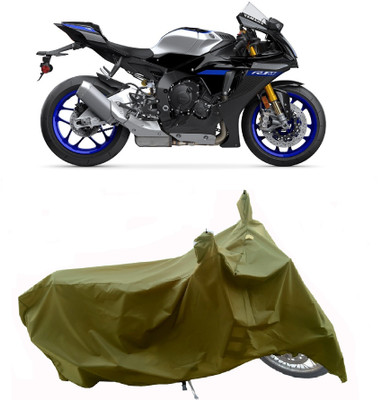 Wegather Two Wheeler Cover for Yamaha(YZF R1 M, Green)