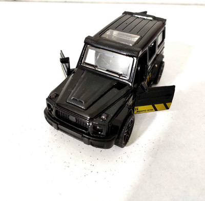 chakrika Yz Metal Pull Back Vehicle| 1:32 Scale3 Doors Openable(Black)