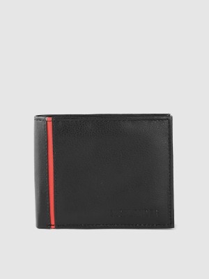 HIGHLANDER Men Casual Black Artificial Leather Wallet(4 Card Slots)