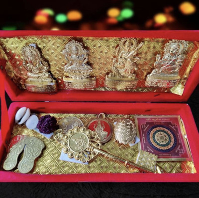 shri haridas Sri Dhan Laxmi Kuber Bhandari Yantra Brass Yantra Brass Yantra Brass Yantra Brass Yantra(Pack of 1)