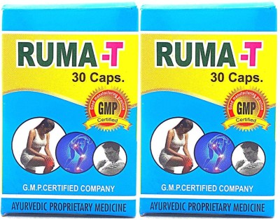 Tara Herbal Pharmaceutical Ruma-T 30 Capsule For Pain Relief, Joint Pain (Pack Of 2)(Pack of 2)