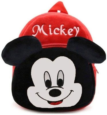 A Little Swag BM-red mickey_666 12 L Backpack(Red)