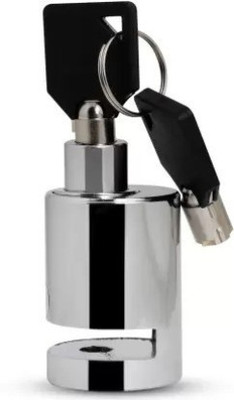 Giinix Heavy Stainless Steel Disc Break Security Lock DISK LOCK-1525 Disc Lock(Silver)