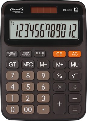 BAMBALIO BL-650 3 Years Warranty Basic  Calculator(12 Digit)