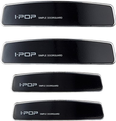 I Pop Plastic Car Door Guard(Black, Pack of 4, NA, Innova, 800, i10 Active)