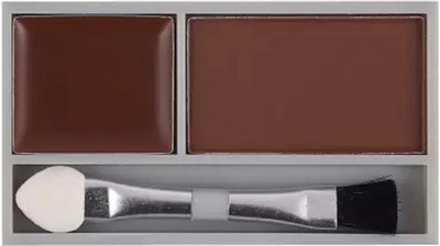 JANOST Eyebrow makeup Dual Mini Brows Kit with Mini Brush(Multicolor)
