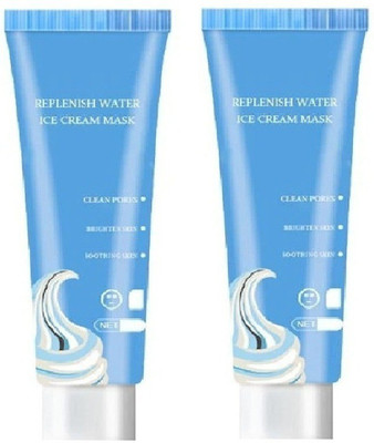 ADJD Ice Cream Mask for Natural Face care for Women, Moisturizing(240 ml)