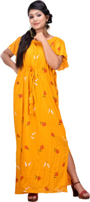 CLYMAA Straight Gown(Yellow)