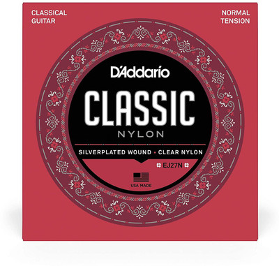 YEEN Classic EJ27N Nylon Made in the U.S.A. Normal Tension Classical Guitar String(6 Strings)