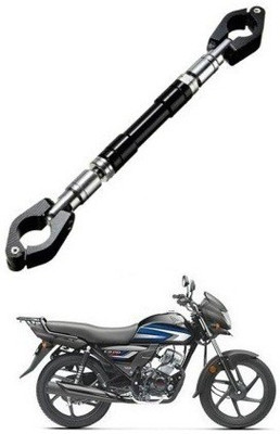 AutoGnix Motorcycle Handlebar Handle Bar(Black)