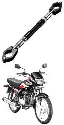 AutoGnix Motorcycle Handle Bar for Hero HF Delux Handle Bar(Black)