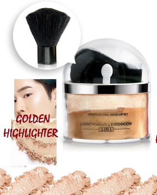 THTC FACE AND BODY GOLDEN LOOSE GLITTERY HIGHLIGHTER Highlighter(GOLD)