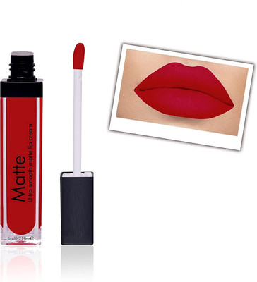 YAWI professional make up up look long lasting water proof matte finish lipstick(red, 6 ml)