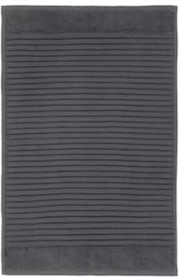 IKEA Cotton Bathroom Mat(Black, Large)