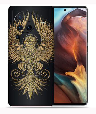 WeCre8 Skin's Vivo X80 Pro 5G, Legendary Phoenix Mobile Skin(Multicolor)