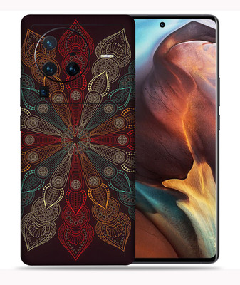 SkinoMania Vivo X80 Pro-5G Mobile Skin(Multicolor Mandala-Flower)
