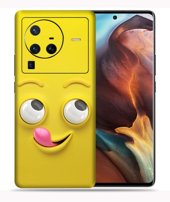 SkinoMania Vivo X80 Pro-5G Mobile Skin(Multicolor Funny-Cartoon)