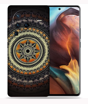 SkinoMania Vivo X80 Pro-5G Mobile Skin(Multicolor Mandala)