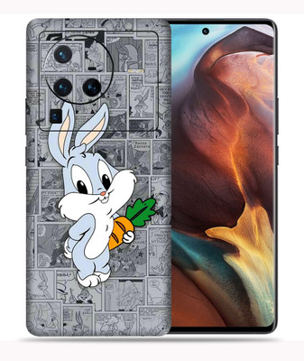 SkinoMania Vivo X80 Pro-5G Mobile Skin(Multicolor Cartoon)