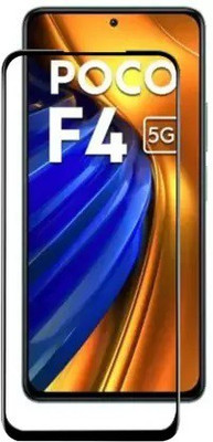 ASVALBUY Edge To Edge Tempered Glass for Poco F4 5G(Pack of 1)