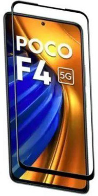 ASVALBUY Edge To Edge Tempered Glass for Poco F4 5G(Pack of 1)