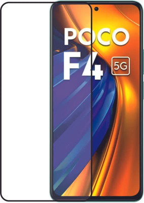 O2MG Edge To Edge Tempered Glass for POCO F4 5G(Pack of 1)