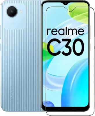 EITANSHA CREATION Edge To Edge Tempered Glass for Realme C35, REALME C35.(Pack of 1)