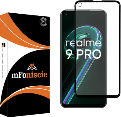 mFoniscie Edge To Edge Tempered Glass for Realme 9 Pro 5G, Realme 9 Pro(Pack of 1)
