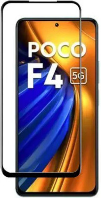 ASVALBUY Edge To Edge Tempered Glass for Poco F4 5G(Pack of 1)