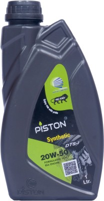 piston 20W-50 Synthetic Blend Engine Oil(1000 ml, Pack of 1)