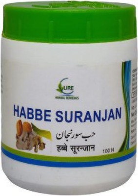 Cure Herbal Habbe Suranjan (100Pills) (Pack Of 4)(Pack of 4)