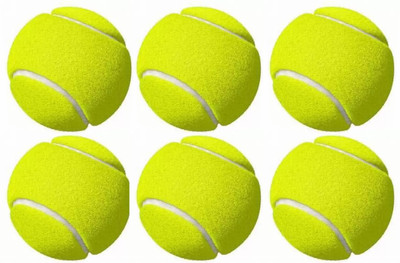 Owlix Tennis Cricket Ball , Cricket Tennis Ball Light Weight Cricket Tennis Ball(Standard, Pack of 6)