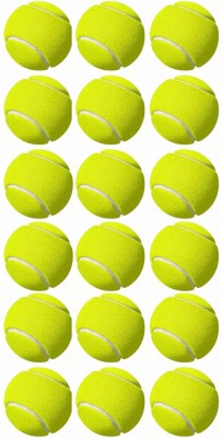 KOBRO Tennis Cricket Ball , Cricket Tennis Ball Light Weight Cricket Tennis Ball(Pack of 18)