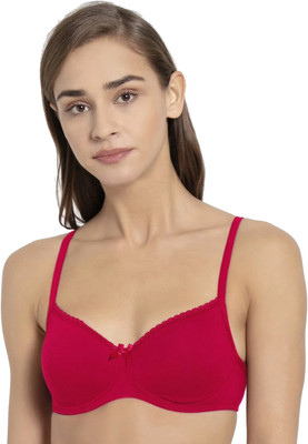 JOCKEY Women T-Shirt Lightly Padded Bra(Pink)