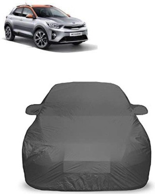 Anlopeproducts Car Cover For Kia Stonic (With Mirror Pockets)(Grey)