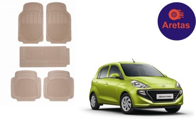 Aretas Rubber 3D Mat For  Hyundai Santro(Beige)