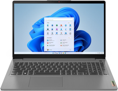 Lenovo IdeaPad 3 Core i5 12th Gen – (8 GB/512 GB SSD/Windows 11 Home) 15IAU7 Thin and Light Laptop (15.6 Inch, Arctic Grey, 1.63 Kg, With MS Office)