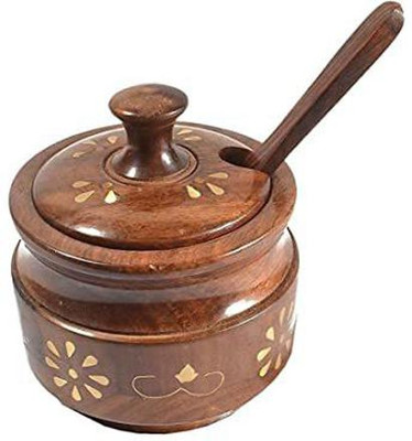 MODERNCOLLECTION Wooden Utility Container  - 50 ml(Brown)