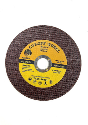 Jon Bhandari Tools COW4 4 IN Cut Off Wheel 105x1x16mm, 10pc set for Easy & Sharp Iron, Steel Metal Cutter