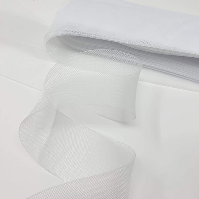 Hunny - Bunch Elastic Thread and Cord White Elastic(45.72 m)