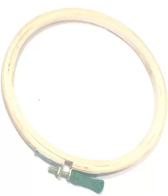 suukoon handmates 8 inches wooden embroidery hoop frame Ring Embroidery Frame(Pack of 1)