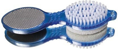 Hk Group Holics 4 IN 1 Foot Scruber For Dead Skin With Pedicure,1PCS