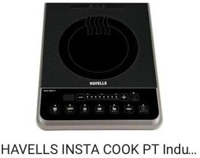 HAVELLS by HAVELLS INDIA LTD INSTA COOK PT Induction Cooktop (Grey, Push Button)