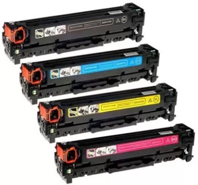 PTL 305A / CE410A / CE411A / CE412A / CE413A BLACK CYAN YELLOW MAGENTA Black + Tri Color Combo Pack Ink Cartridge