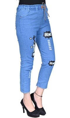 zarish fashion Jogger Fit Women Blue Jeans