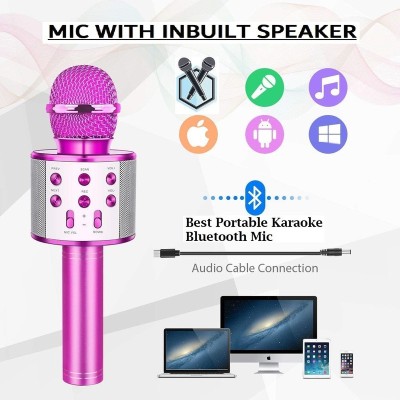 Y2H Enterprises Q353 (Ws858) Pro Wireless Mic HanQhelQ Color May Vary (Pack of 1) Microphone