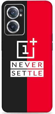 SkinoMania Nord-Ce2-(5G) Mobile Skin(Multicolour Never Settle Oneplus)
