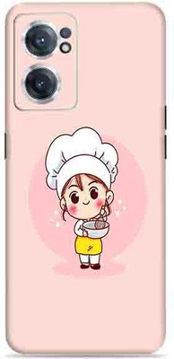 SkinoMania Nord-Ce2-(5G) Mobile Skin(Multicolour Cooking girl)