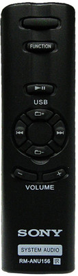NixGlobal ANU-156 Remote Compatible with SONY HOME THEATRE MULTIMEDIA SYSTEM Remote Controller(Black)