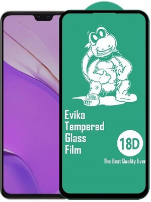 CVWOAKS Edge To Edge Tempered Glass for Oppo A3s(Pack of 1)